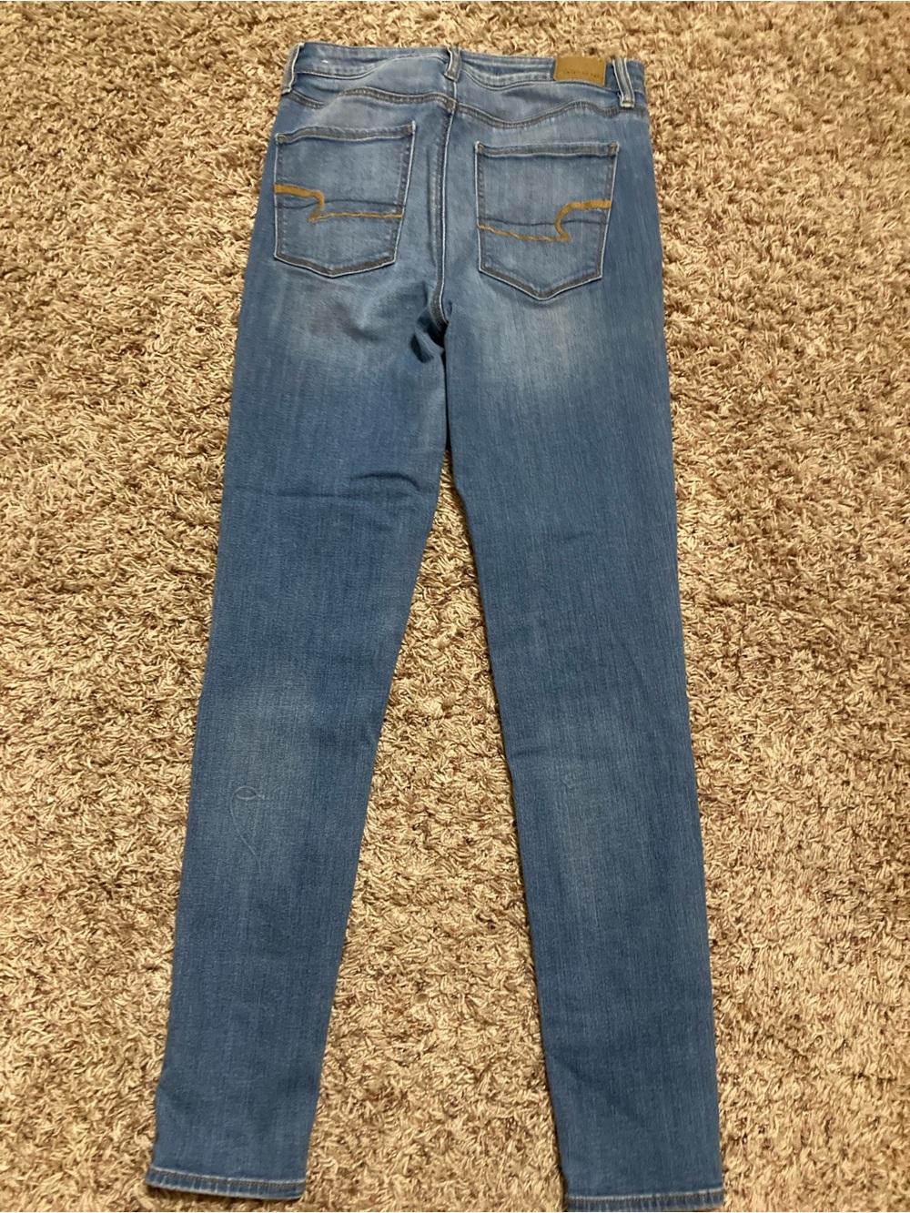 American Eagle Outfitters Light Wash Women's Straight-Leg Jeans